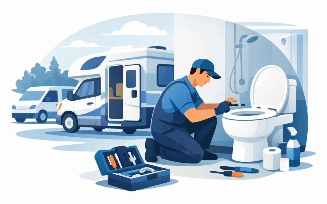 Mobile RV Toilet Repair When You Need It