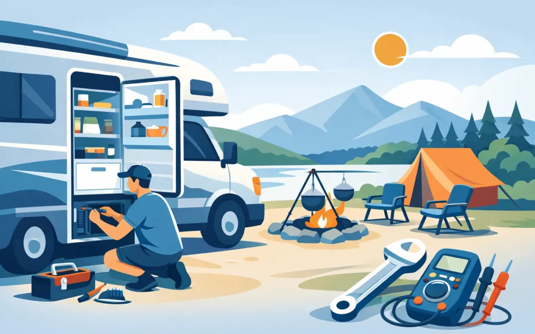 RV Refrigerator Repair at the Campsite: First Steps