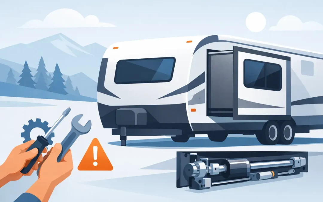 RV Slide Repair When Your Room Will Not Move