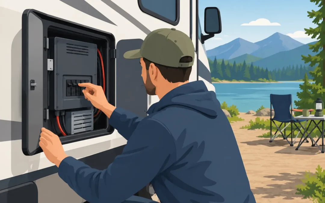 How to Reset an RV Converter Safely at Camp