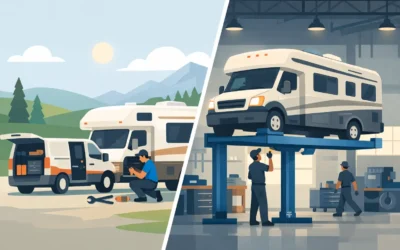 Mobile RV Repair Versus Shop: Which Fits?