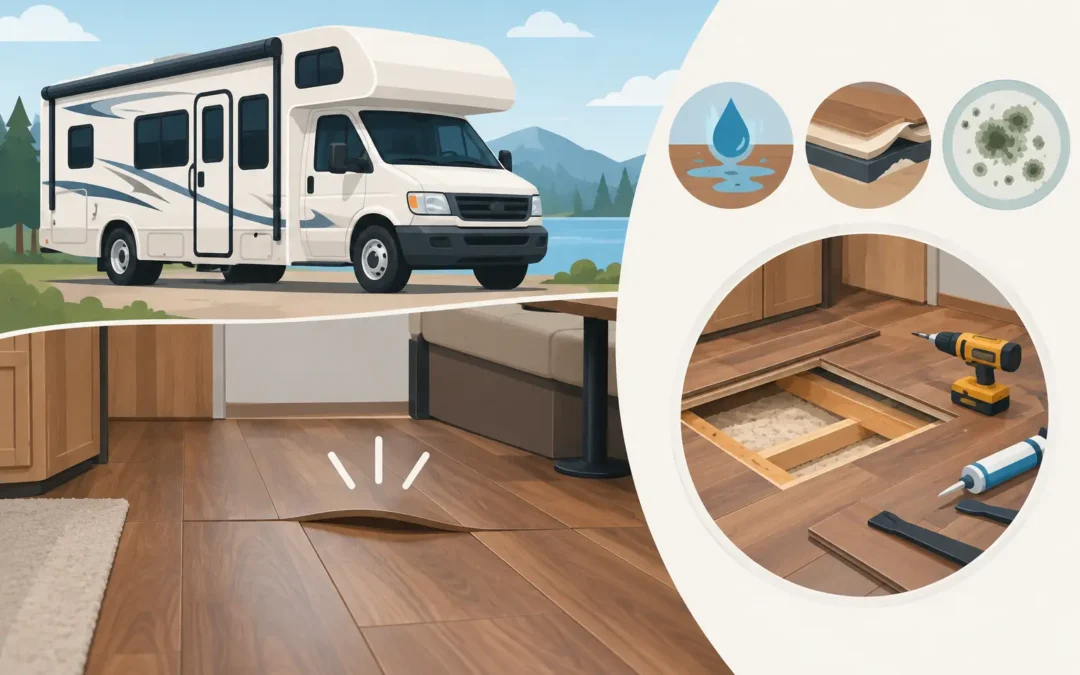 Why Is RV Floor Soft? Causes and Repairs
